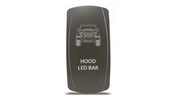 CH4x4 Hood Light Bar Vertical Switch