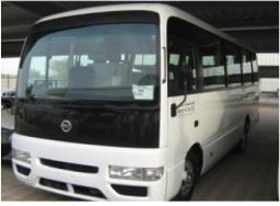 Defense Convoy Mobile Store on Nissan Bus